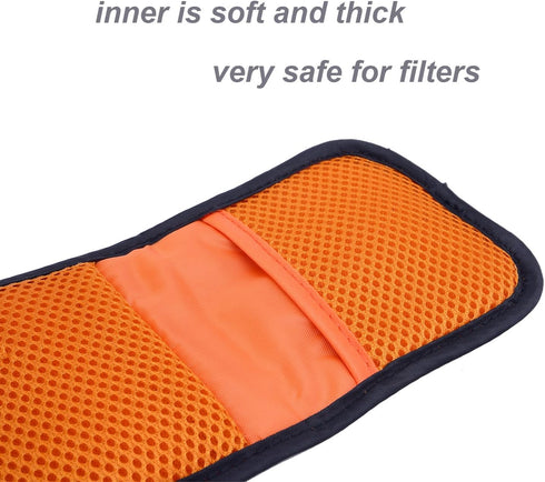 Sunmns 3 Pocket Camera Lens Filter Carry Case Bag for Filters 25 mm to 77 mm