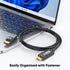 4K 6ft: 2-Pack 4K@30HZ 2K@120HZ 1080P Displayport to HDMI Cable Uni-Directional DP to HDMI Cord HDR - Gold-Plated Male