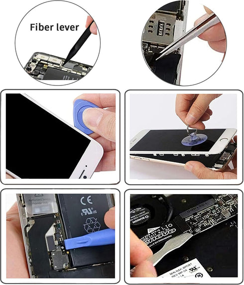 20 PCS Screwdriver Set, Small Magnetic Cellphone Repair Tool Kit with Phillips Flathead Pentalobe Torx Pry for iPhone