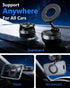 MARUVI Car,2800gf Mount,360 Vacuum Magnetic Phone Holder for Strong Magnetic Phone Adjustable & Reinforced Suction Cup