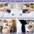 2Pcs Metal Ring Sticker for Pop Socket Magnetic Grip, Magnetic Adapter Adhesive for iPhone, Magsafe Wireless Charger