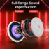PyleUsa 8 Inch Marine Speakers - 2 Way Full Range Stereo Sound, 160 Watt, White with Blue LED Light