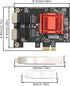 Dual Port Gigabit Ethernet Converged PCI-E x1 Card, 2X RJ45 Gigabit Network Interface Controller Adapter