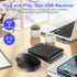 Tioleje 22 3 2.4GHz Set Wireless Mouse and Number Pad Combo - Key USB Keypad and Adjustable DPI Silent Mouse, Ultra