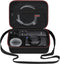 Elonbo Carrying Case for Sony ZV-1 / ZV-1F / ZV-1 II Vlog Digital Camera, Bluetooth Grip Accessory, Black