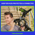 Mongoora 3 Bike & Motorcycle Phone Mount - GPS Cell Phone Holder for Bicycle Handlebar - Easy to Install Bike