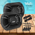 Pyle 3-Way Universal Car Stereo Speakers, 300W 5”x7” Triaxial Loud Pro Audio Speaker Pair