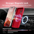 iPhone 15 Pro Max Case, Deep Red Silicone, MagSafe Compatible, Shockproof, Full Camera Protection, Includes 2 Screen