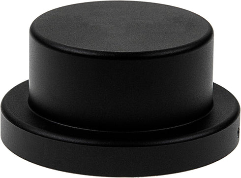 Fotodiox Leica M Metal Deep Rear Lens Cap, Black Protective Cap for Leica M 21mm & 28mm Wide Angle Lenses