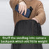 3 Tripod Stone Bag with Compartments, Heavy Duty Sand Bag for Photography
