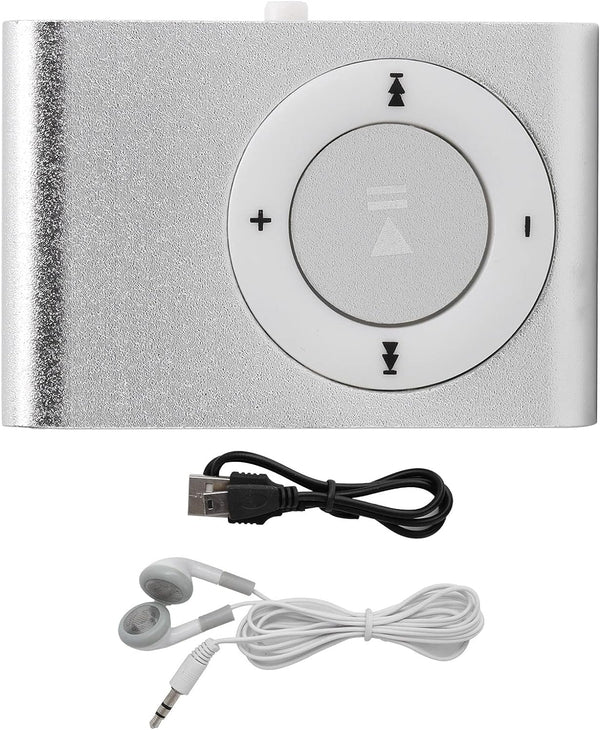 ASHATA 753 Mini MP3 Player, Portable Music Player with Clip, Digital Music Media