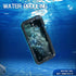 Samsung Galaxy A15 5G Phone Case, Waterproof IP68 Certified Dustproof Shockproof with Built-in Screen Protector, Blue