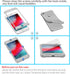 ORETECH Designed for iPhone SE 2022 Case with 2 x Tempered Glass Screen Protector, 360° Full Body Protection (Silver)