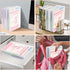 FUIJOL 11.5x8.5 Inch, 10 A4 (8.5 11.5inch-10pcs) Photo Storage Box Pcs Portable Board Game Storage Container, Paper