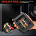 Facmogu 2PCS Rectangle 4-Way Speaker Terminal Box with Gold-Plated Binding Post for DIY Applications & 4PCS Screws