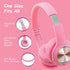PowerLocus PLED Kids Bluetooth Headphones - Wireless Headphones with LED Lights, Safe Volume, Hi-Fi Stereo, Built-in Mic