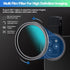 RiNTREE 52mm CPL Filter for iPhone & Android, Phone Polarizing Lens Kit with Clip-On Adapter to Eliminate Glare