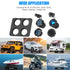 12 12V PD30W QC18W 150W 4 1 Volt USB Outlet RV Accessory Marine Switch Panel, Dual and Car USB Port Aluminum Charger