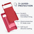 kwmobile Case Compatible with Google Pixel 6, TPU Silicone Phone Cover with Soft Finish, Sweet Cherry