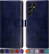 SUANPOT Samsung Galaxy S22 Ultra Wallet Case with RFID Blocking, Flip Folio Book Phone Case, Shockproof Cover for Women