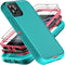 Military Grade 3 in 1 Heavy Duty Shockproof/Drop Proof/Dust Proof Case for iPhone 11 Pro, with 2Pcs Tempered Glass
