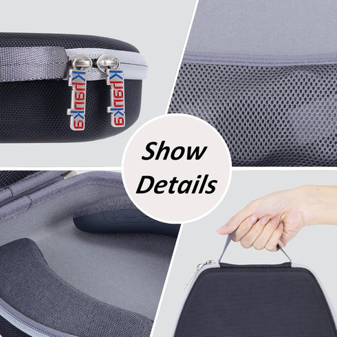 Khanka Hard Carrying Case for Sony SRS-NS7 Wireless Neckband Bluetooth Speaker, Case Only