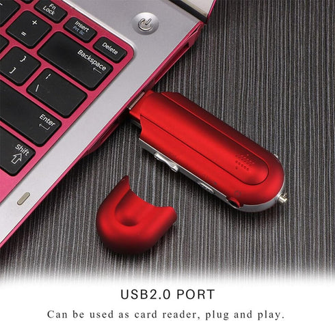 Shurhome MP3 Slimly Compactly Player USB Charging or Battery Power Supply Music Player Supports Multiple Music Format