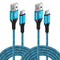 USB C Cable 3FT 2Pack for Google Pixel 8a, 8 Pro, iPhone 15 Pro Max, Samsung S24 Ultra, Fast Charger Cord.