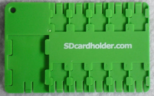 Micro SD Card Holder - Yellow