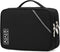 Lanola Electronic Organizer, Travel Cable Organizer Bag, Portable Double Layers Storage for Cables, Chargers, Black