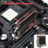 Thermalright HR-09 2280 PRO SSD Heatsink, Double-Sided Heat Sink with Thermal Silicone Pad for M.2 SSD