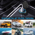 2 PACK 12V USB Outlet Wired Charger Multi Port, Dual PD3.0 USB-C & Quick Charge 3.0 Car USB Port Socket with Power