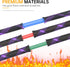 YOUBO 33ft 8mm (5/16")) Braided Cable Sleeve, Expandable Wire Loom for Automotive Wiring Harness & PC Case, Pet-Proof
