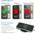 Dockem Wallet Case for iPhone 11 Pro - Built-in Metal Plate for Magnetic Mounting & 2 Credit Card Holders