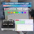 SinLoon USB Mini 2-Key Keypad, HotSwap One-Handed Mechanical Gaming Keyboard with USB Cable for Accounting