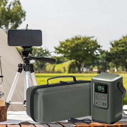 co2CREA Hard Case Compatible with Anker PowerCore Reserve 192Wh Power Bank 60,000mAh LiFePO4 Portable Charger, Green