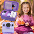 Aenllosi Hard Camera Case for Dylanto/Meetrye/Anchioo Kids Camera Instant Print, Purple, Includes 6PCS Print Paper