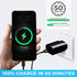 25W Fast Charger & Type C Cable Charging Set Compatible for Samsung Galaxy S20/S21/S21+/S21 Ultra, S10, S9, Note 20,