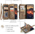 Asuwish Samsung Galaxy A52/A52S 5G Phone Case, Wallet Cover with Tempered Glass Screen Protector, Flip Credit Card