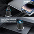 ?MFi Certified?Caiinei iPhone Fast Car Charger, 4.8A Dual USB Power Car Charger with 6FT Coiled Lightning Cable for