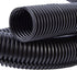 Gardner Bender Split Flexible Tubing, FLX-3406B, ¾ x 6', Black
