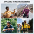 NEEWER Head Strap Mount for Action Camera, Magnetic Quick Release Head Mounted Belt Mount for GoPro, Insta360, GP20