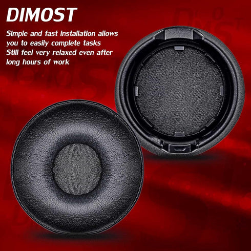 Engage 75 Replacement Ear Pads, Compatible with Engage 75 Headset - NOT for Engage 75 Convertible/Mono, Black