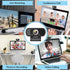 ToLuLu 1080P Webcam with Microphone, HD Webcam Web Camera with Tripod Stand, Widescreen USB Computer Camera, Streaming