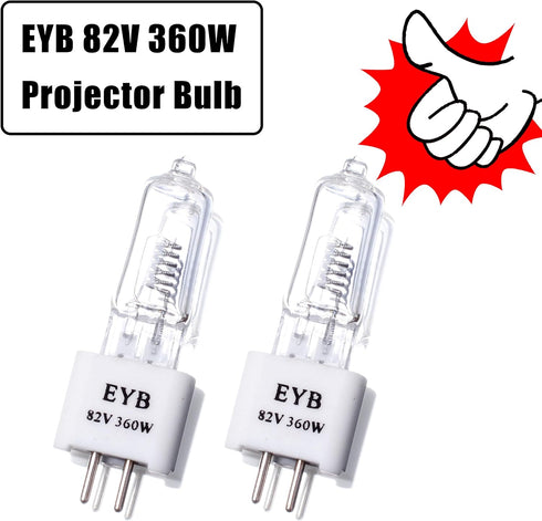 Wadoy EYB 82V 360W Projector Bulb RSE-57 Compatible with Apollo Overhead Projector, 2 Pack