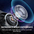 Hybrid Active Noise Cancelling Headphones with Microphone, ANC Wireless Over Ear Bluetooth, 60H HiFi Playtime