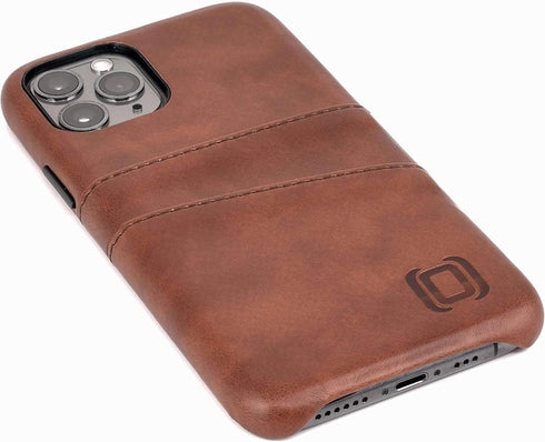 Dockem Wallet Case for iPhone 11 Pro - Built-in Metal Plate for Magnetic Mounting & 2 Credit Card Holder Slots