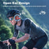 32GB MP3 Player,IP68 Swimming Headphone,8H Wantek Open Ear Headphones,Bone Conduction Bluetooth Headphones