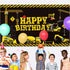 Tatuo Construction Theme Birthday Banner, 6.1 x 3.6 ft, Photography Party Supplies for Kids Boys Birthday Decoration