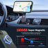 CACOE Magnetic Case for iPhone 12 & 12 Pro 2020, Compatible with MagSafe & Magnetic Car Phone Mount, Dark Green